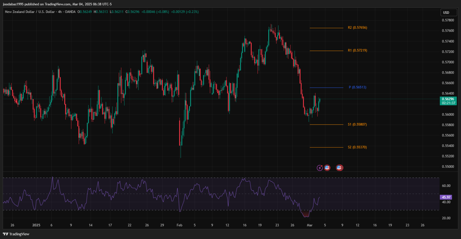 تحليل NZDUSD دولار ليوم الثلاثاء 4-3-2025